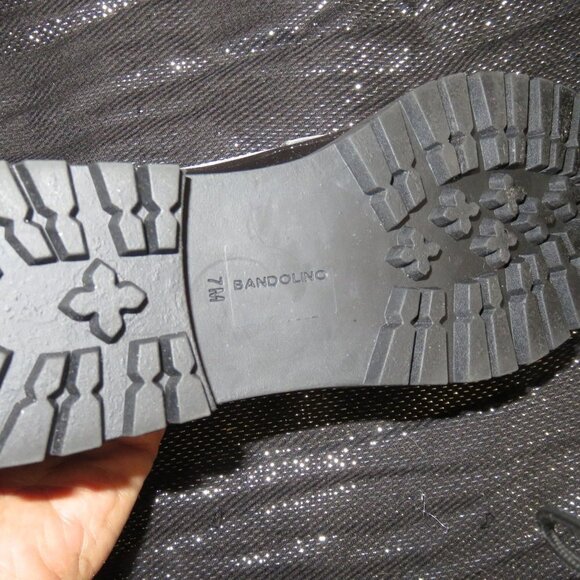 Bandolino Metallic Fillup Loafer Driving Shoe Slip On tassle embellished size 7 - Picture 8 of 8